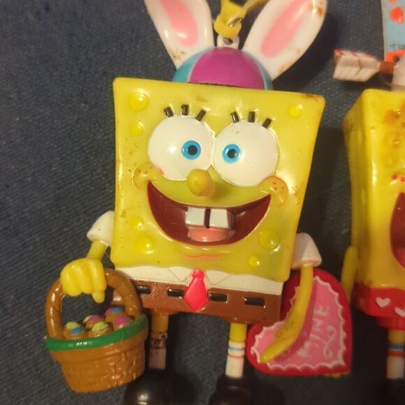 SpongeBob SquarePants 5 Dispenser Buddies & 1 Ornament  decor Nickelodeon - Picture 5 of 7